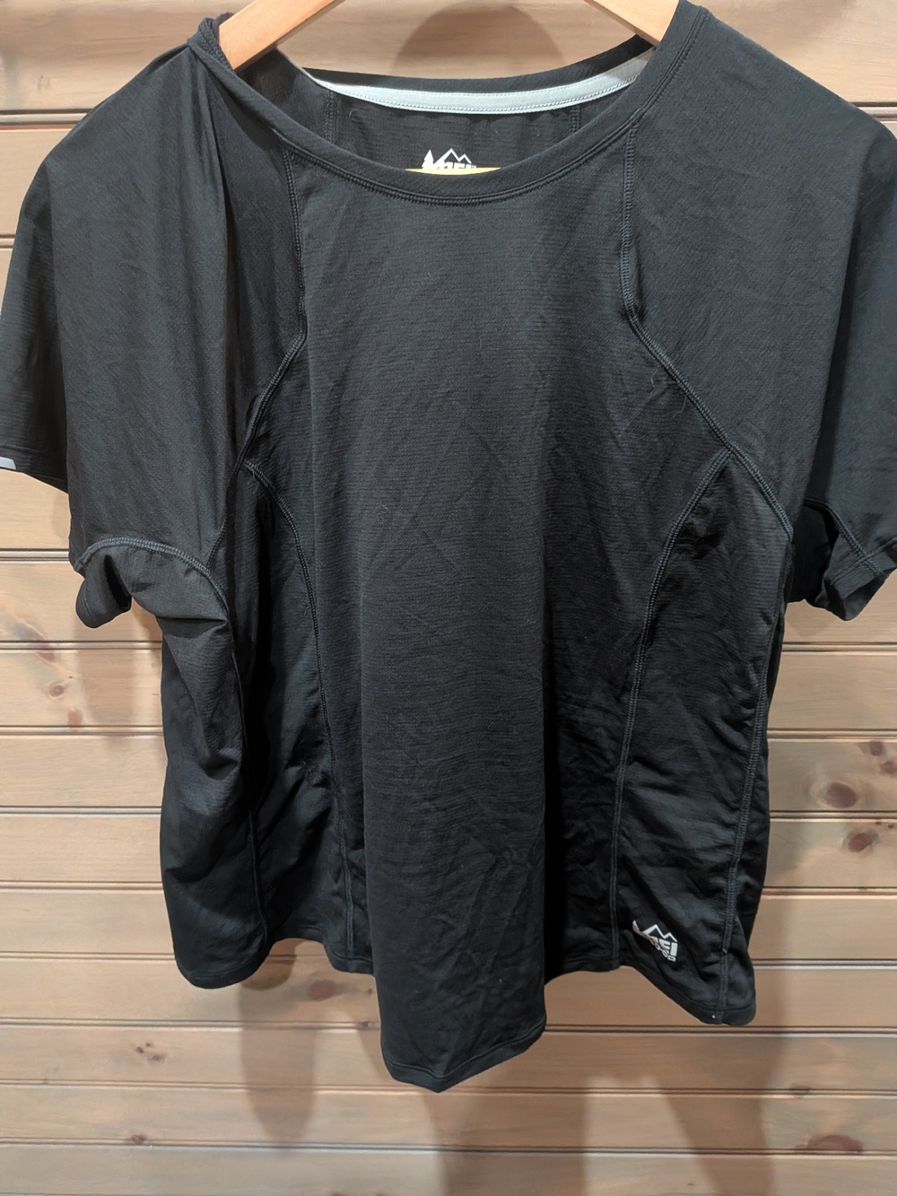 REI Black Short-Sleeve Women's Performance Tee